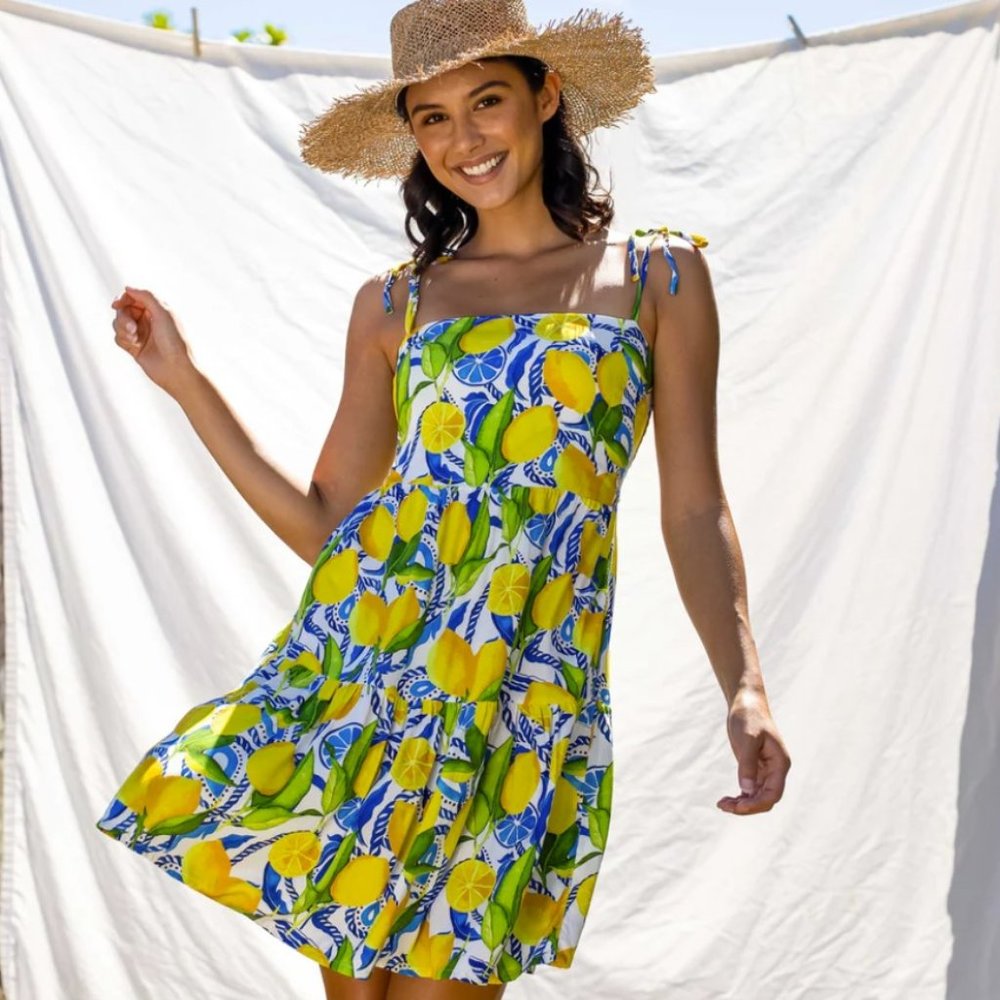 THE POSITANO - MINI RESORT DRESS
